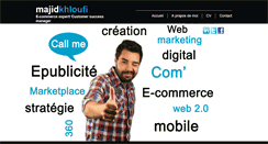 Desktop Screenshot of majid-khloufi.com